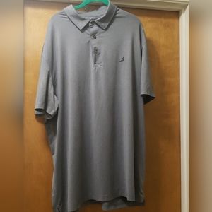 Nautical gray polo
